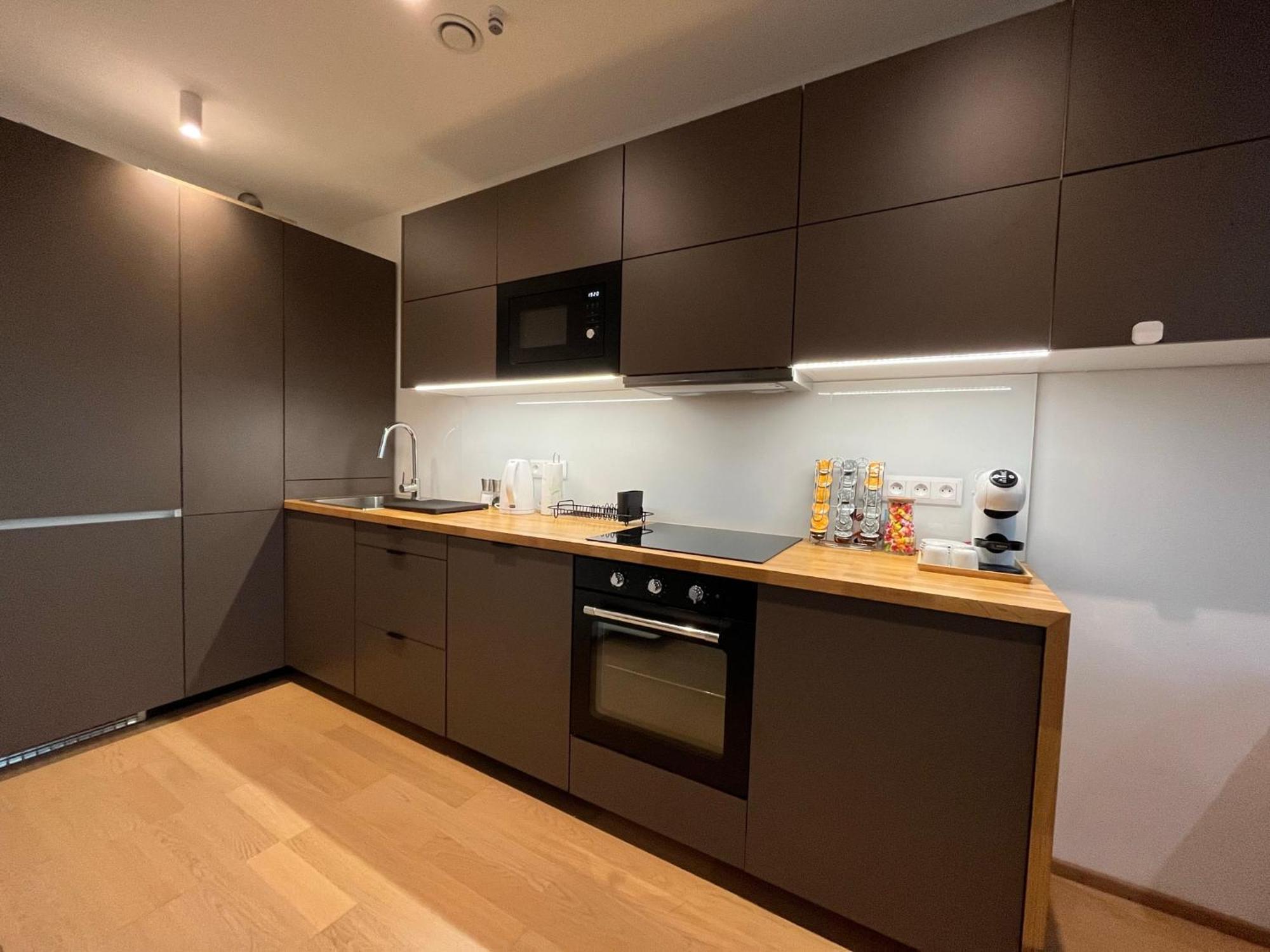 Brno City Center Apartment With Parking And A Big Terrace Exteriör bild